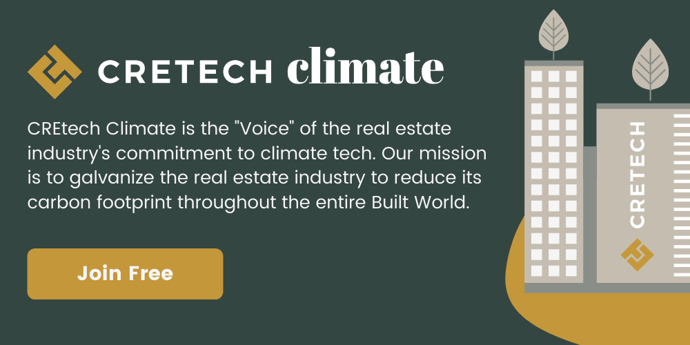CREtech Climate - The Real Estate Industry's Leading Voice For Climate Tech